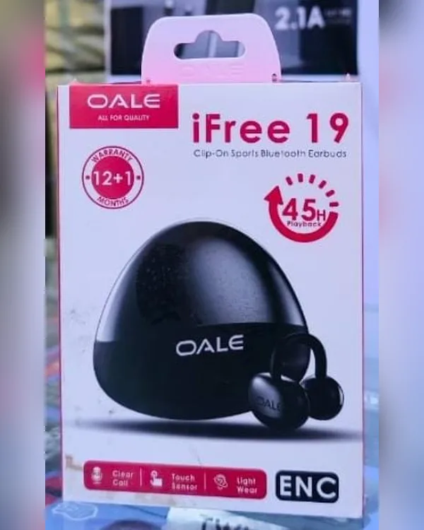 علبة سماعات OALE iFree 19